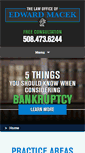 Mobile Screenshot of maceklaw.com